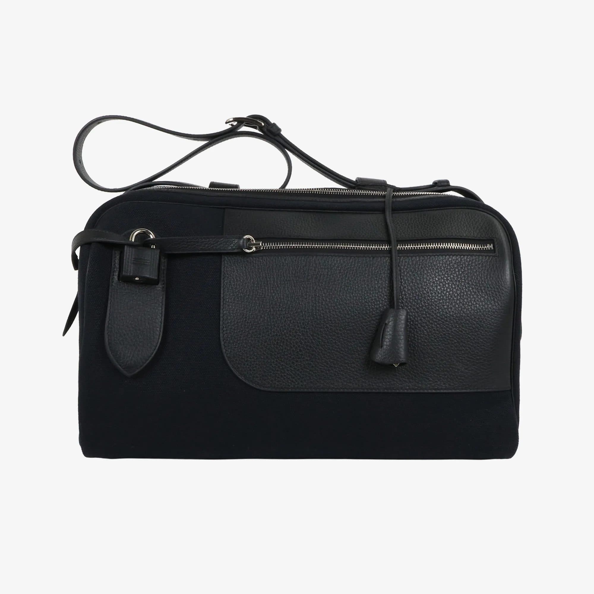 HERMÈS 에르메스 롱 쿠리에 백 블랙