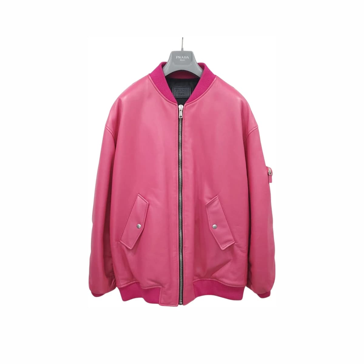 PRADA 프라다 에비에이터 나파 양가죽 자켓 M