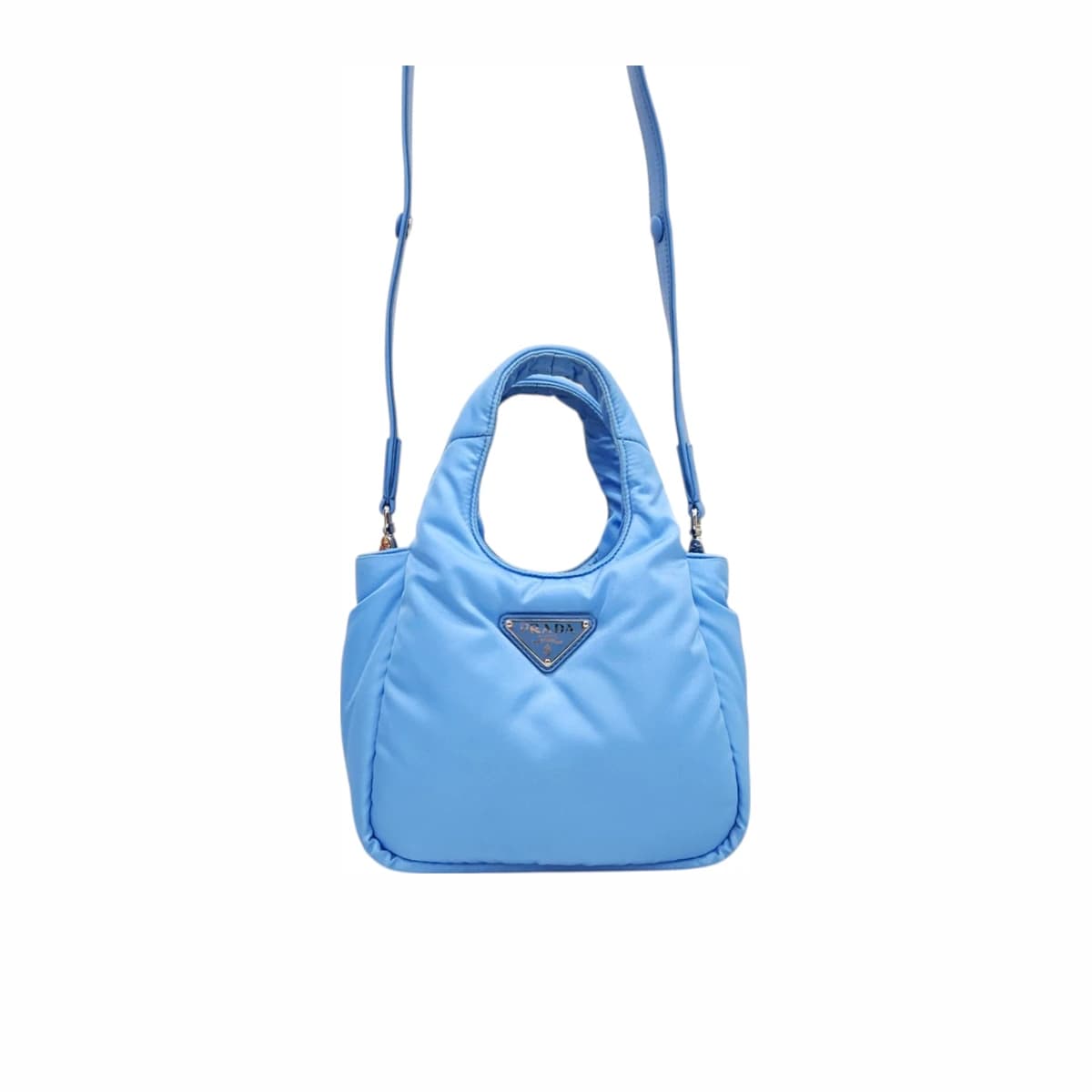 PRADA 프라다 소프트 패딩 리나일론 미니백 84 95