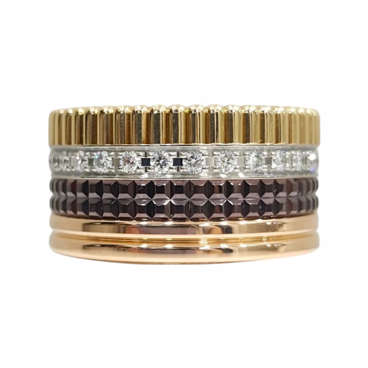 BOUCHERON 부쉐론 콰트로 클래식 라지링 60호 S877