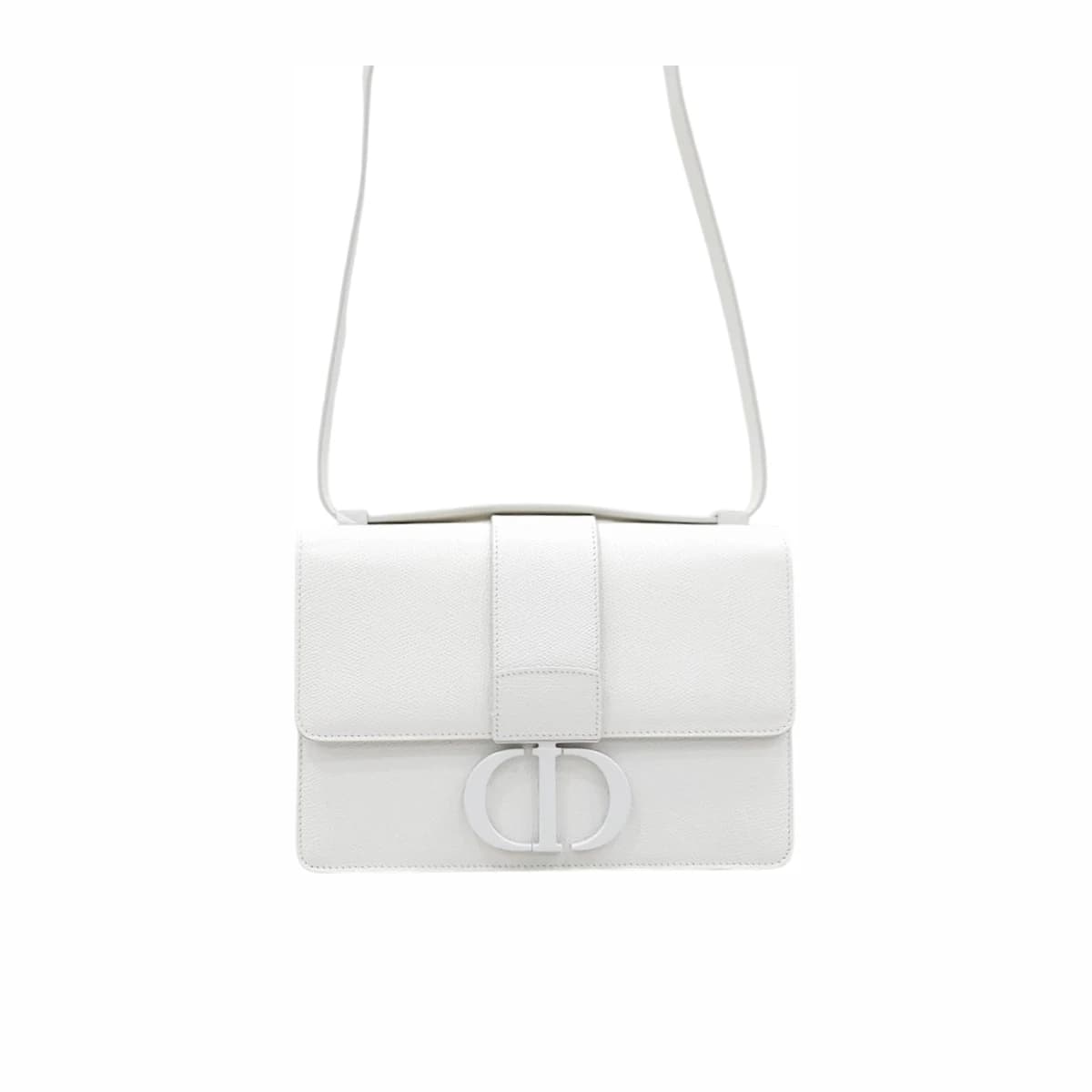 DIOR 디올 몽테인 30 숄더백 울트라 매트 화이트 S170 188