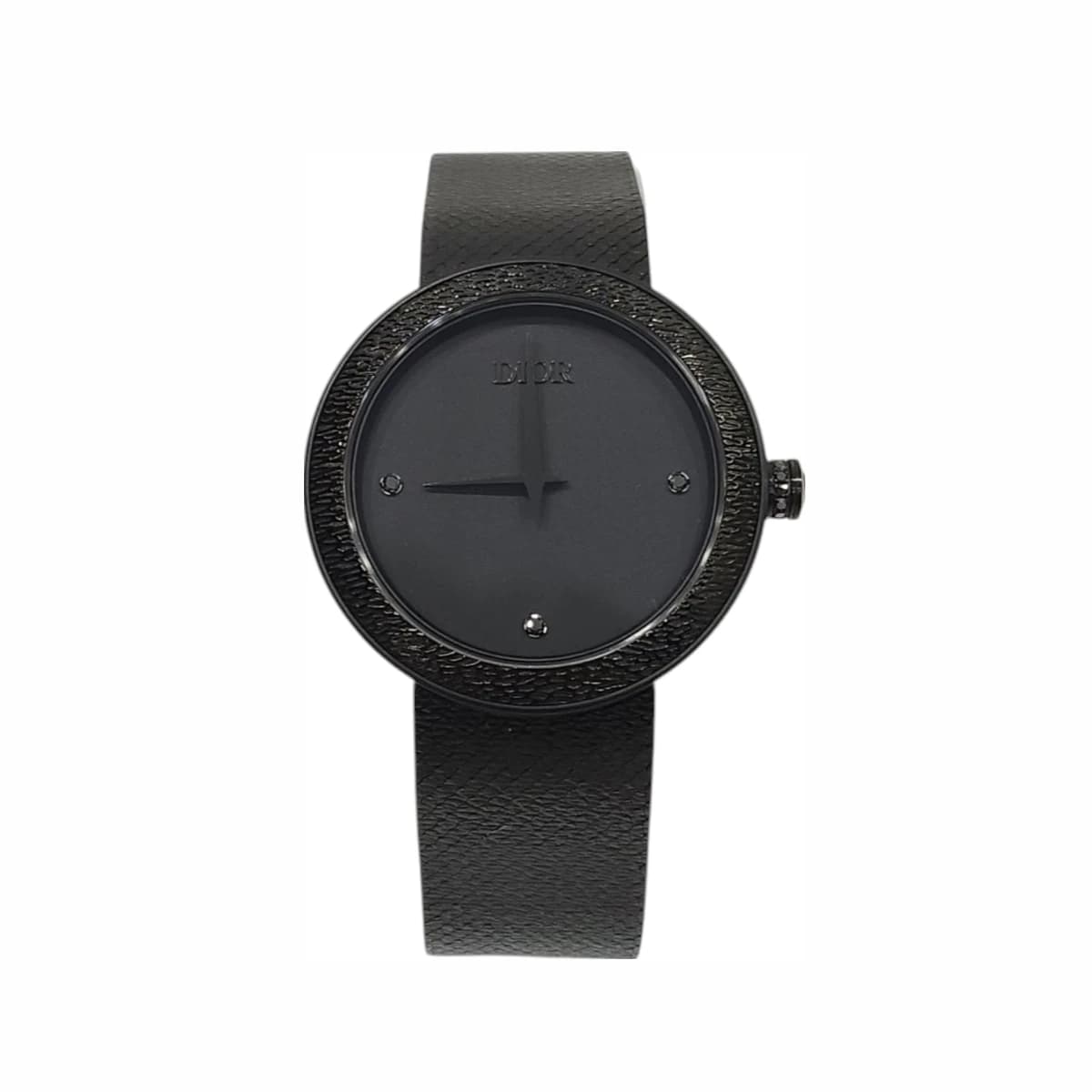 DIOR 디올 라 디 드 디올 시계 블랙 울트라매트 쿼츠 34mm