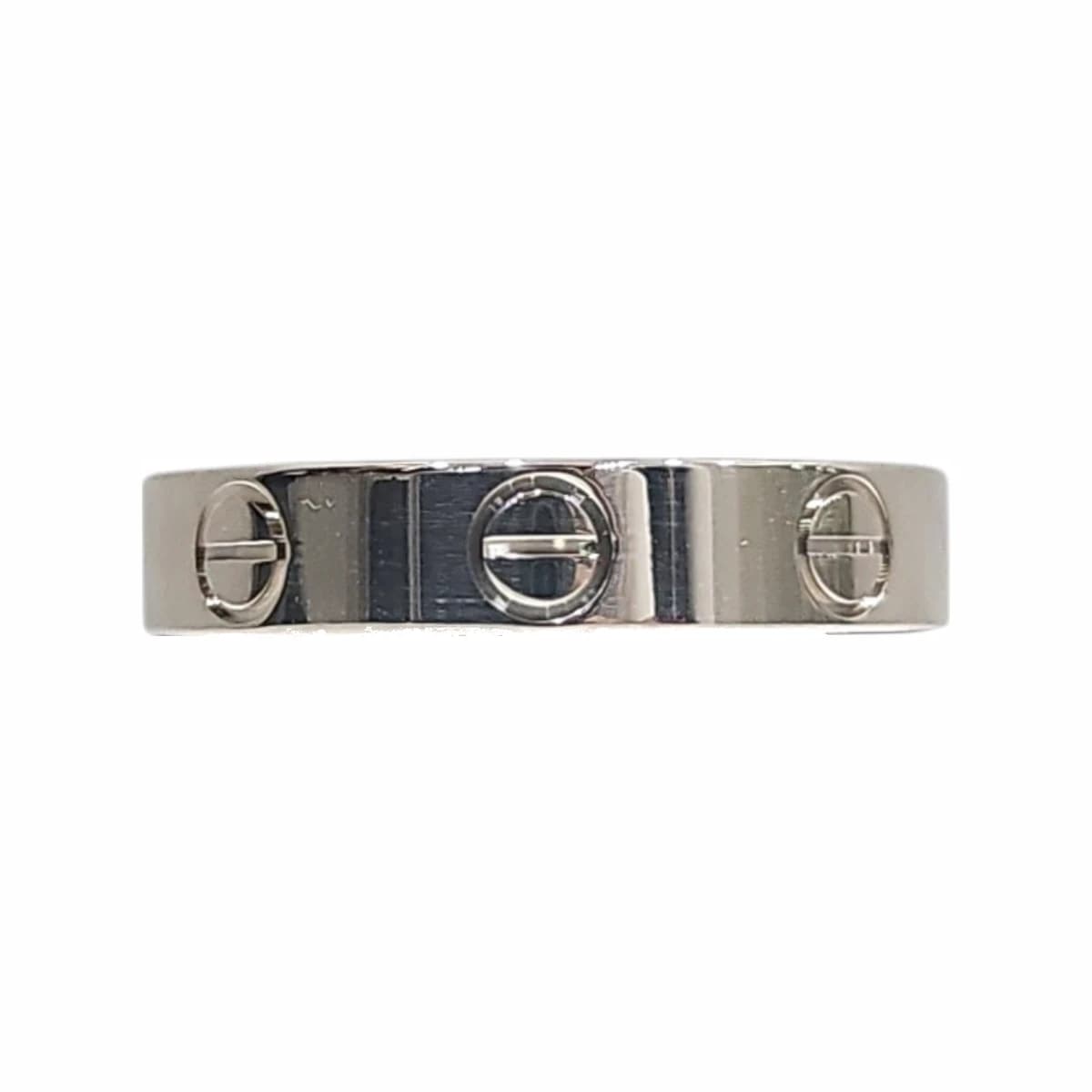 CARTIER 까르띠에 러브 밴드링 18K 화이트골드 스몰 49호