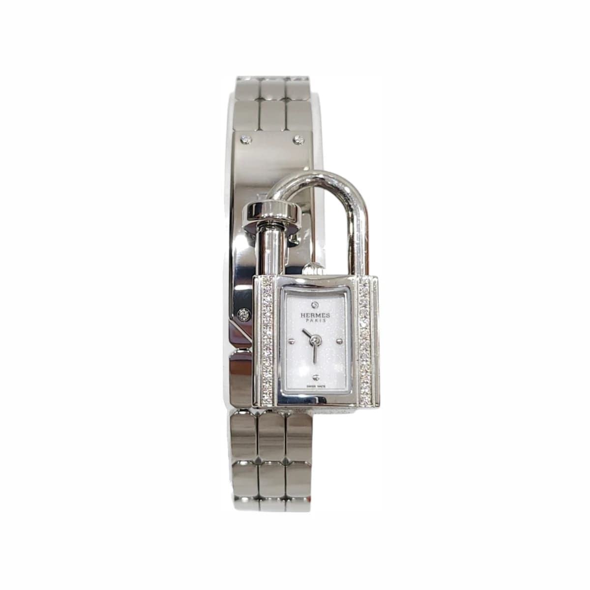 HERMÈS 에르메스 다이아 켈리 워치 미니 16mm 스틸 브레이슬릿