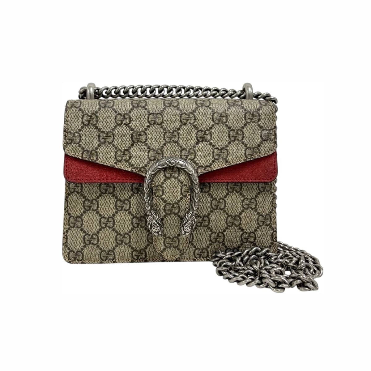 GUCCI 구찌 디오니소스 GG 수프림 체인 숄더백