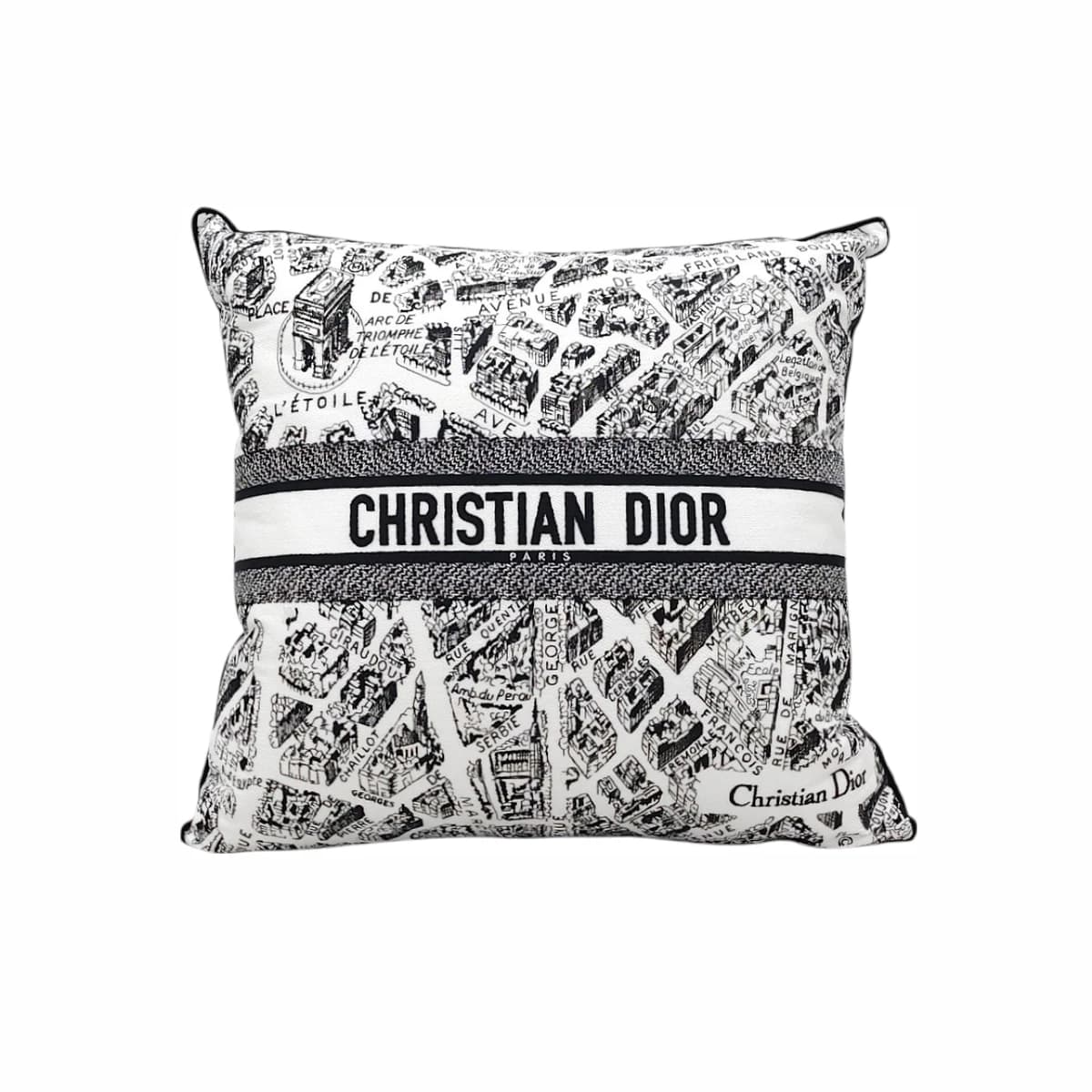 DIOR 디올 파리 모티브 스몰 스퀘어 쿠션
