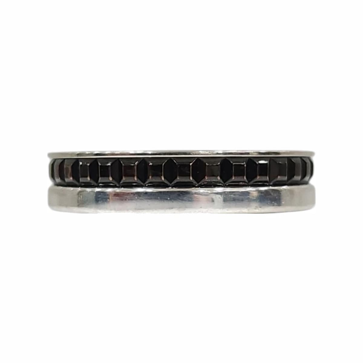 BOUCHERON 부쉐론 콰트로 블랙 에디션 웨딩 밴드링 46호 S200