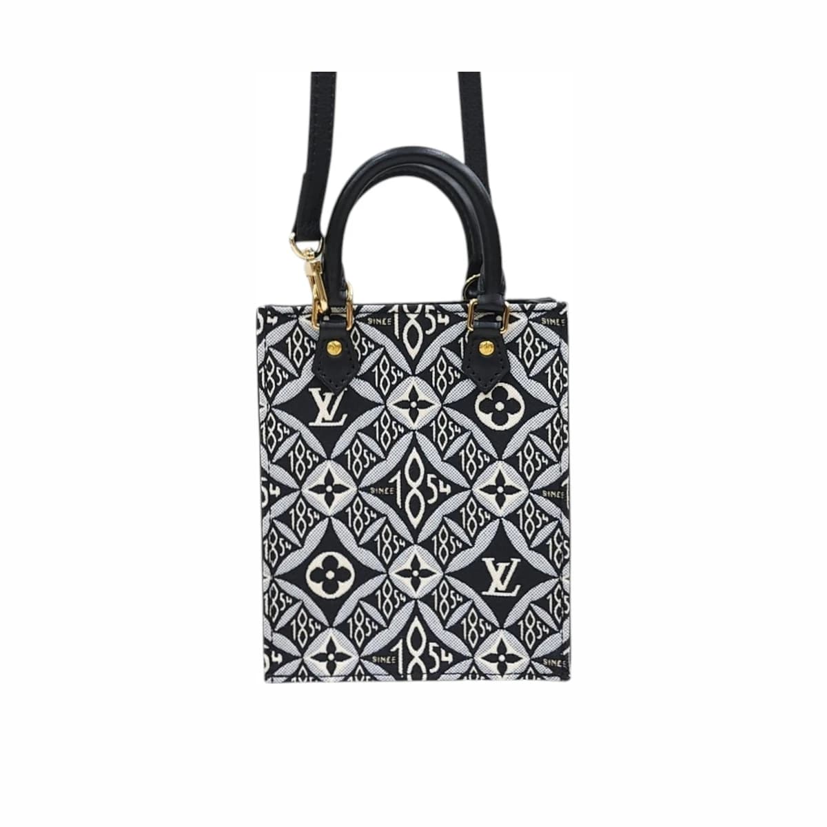 LOUIS VUITTON 루이비통 모노그램 1854 쁘띠 삭플라 크로스백 S147