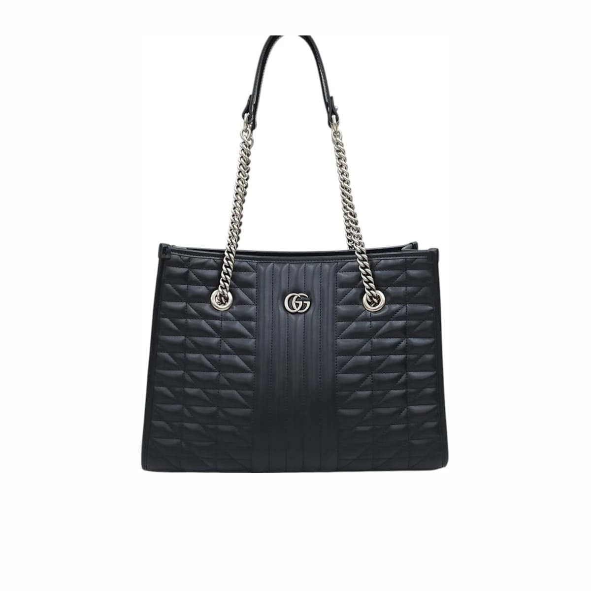 GUCCI 구찌 GG 마몬트 마틀라세 숄더백 미디움 N180