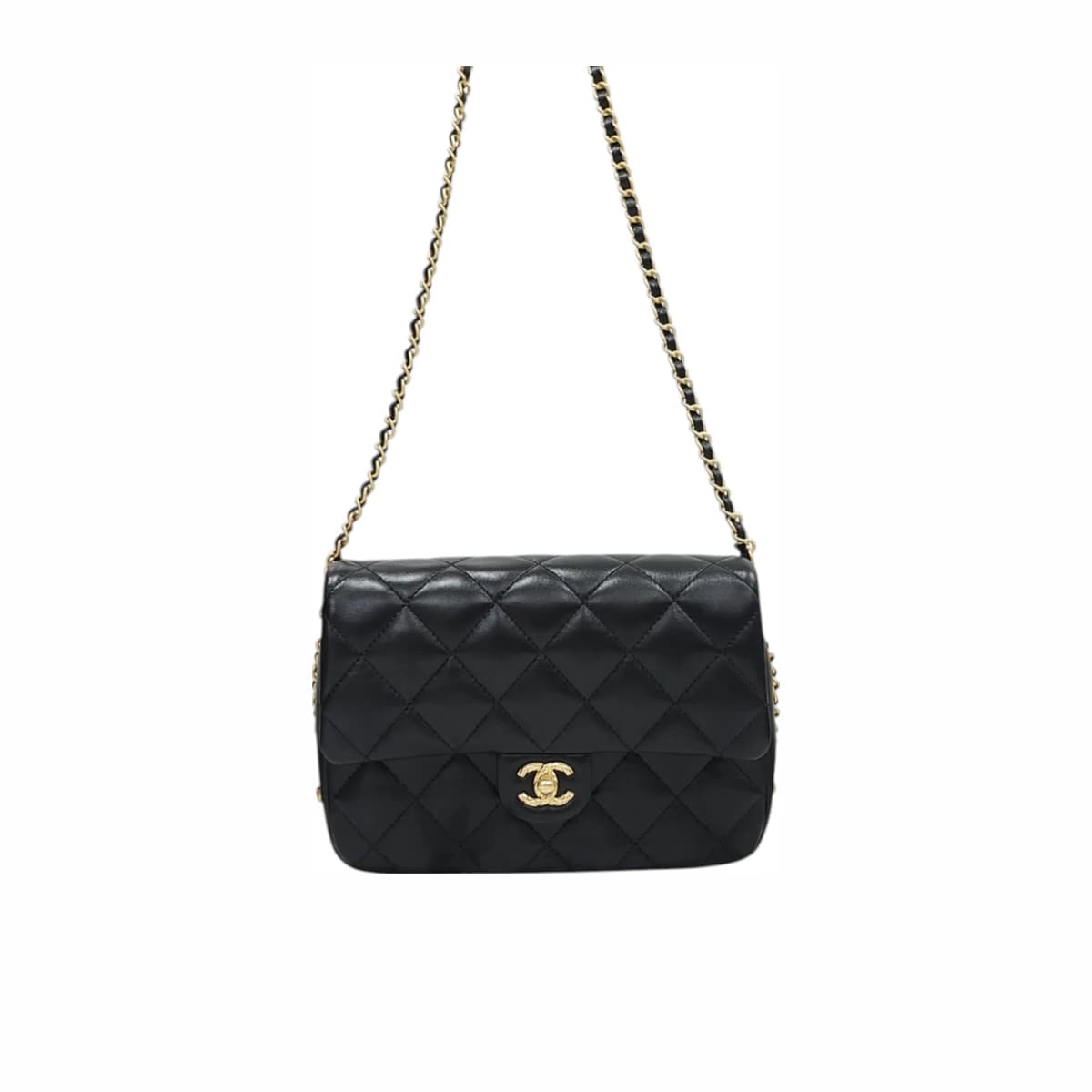 CHANEL 샤넬 코코크러쉬 어라운드 체인 플랩 숄더백