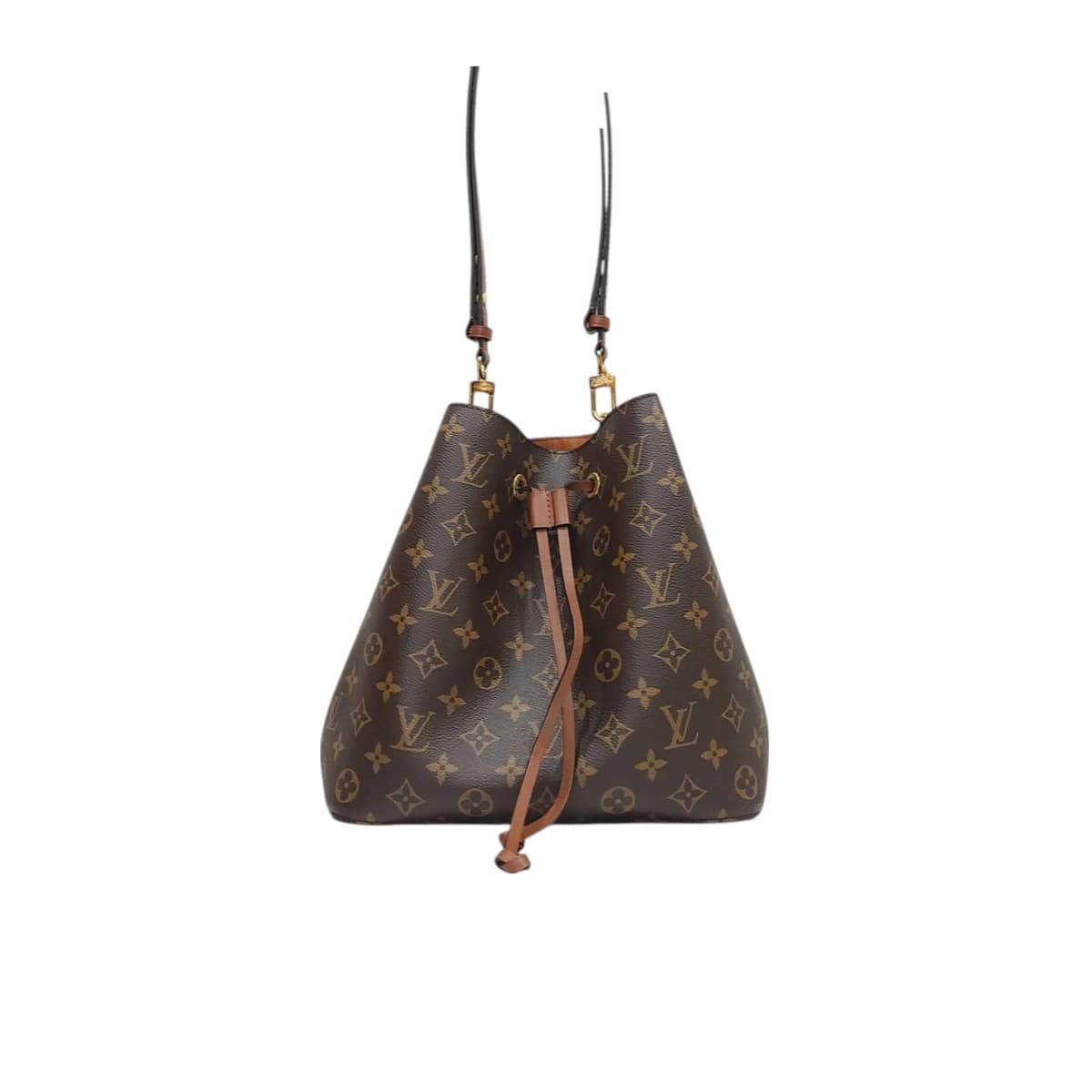 LOUIS VUITTON 루이비통 네오노에 MM 모노그램 숄더백 카라멜