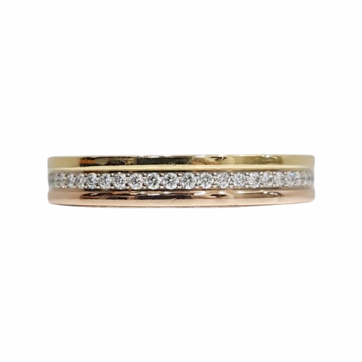 CARTIER 까르띠에 방돔 루이 까르띠에 웨딩링 파베 세팅 52호 3.5mm