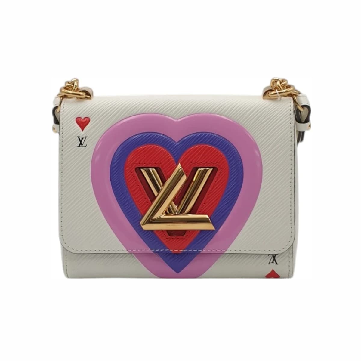 LOUIS VUITTON 루이비통 LV 게임온 트위스트 에피 체인 숄더백 PM 멀티 가죽