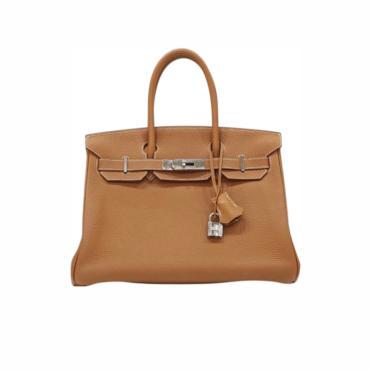 HERMÈS 에르메스 벌킨 30 토고 골드 브라운