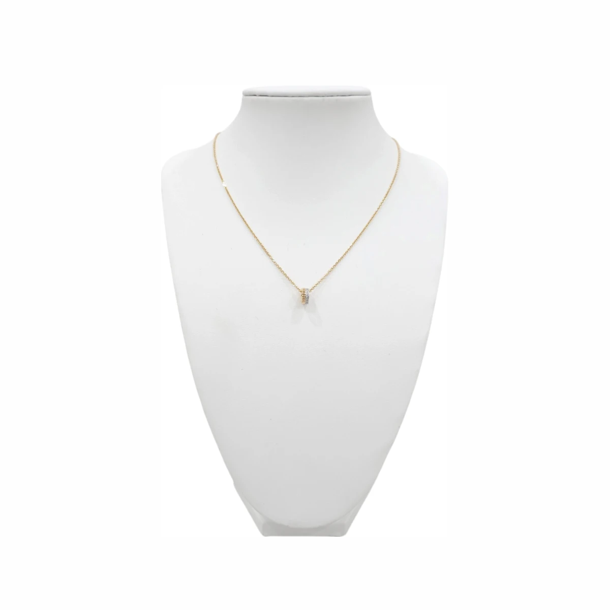 BOUCHERON 부쉐론 다이아 콰트로 레디언트 에디션 미니 목걸이 N377