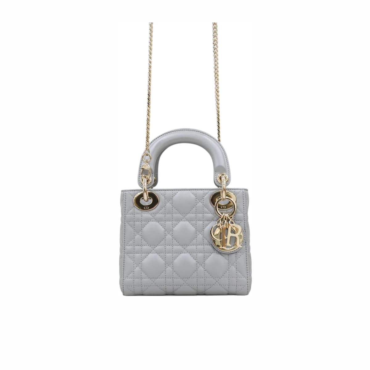 DIOR 디올 레이디 디올 미니백 오팔 린그레이 N365