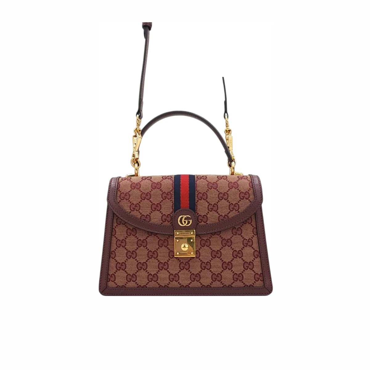 GUCCI 구찌 GG 오피디아 스몰 탑 핸들백S145