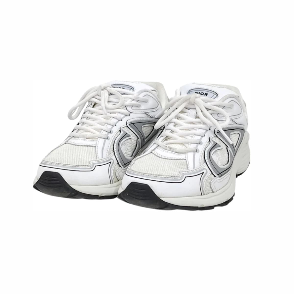 DIOR 디올 B30 카운트다운 스니커즈 화이트 실버 43