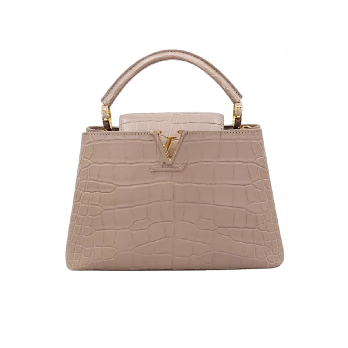 LOUIS VUITTON 루이비통 LV 카퓌신 BB 매트 엘리게이터 1700