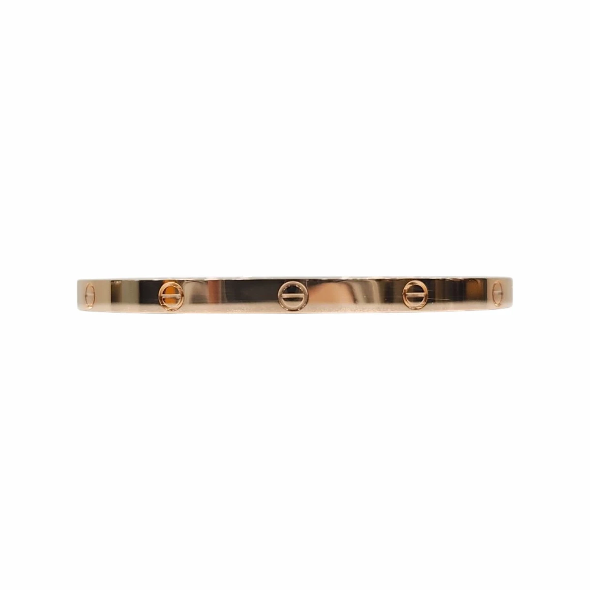 CARTIER 까르띠에 LOVE 러브 브레이슬릿 팔찌 18K 스몰 15호 N711