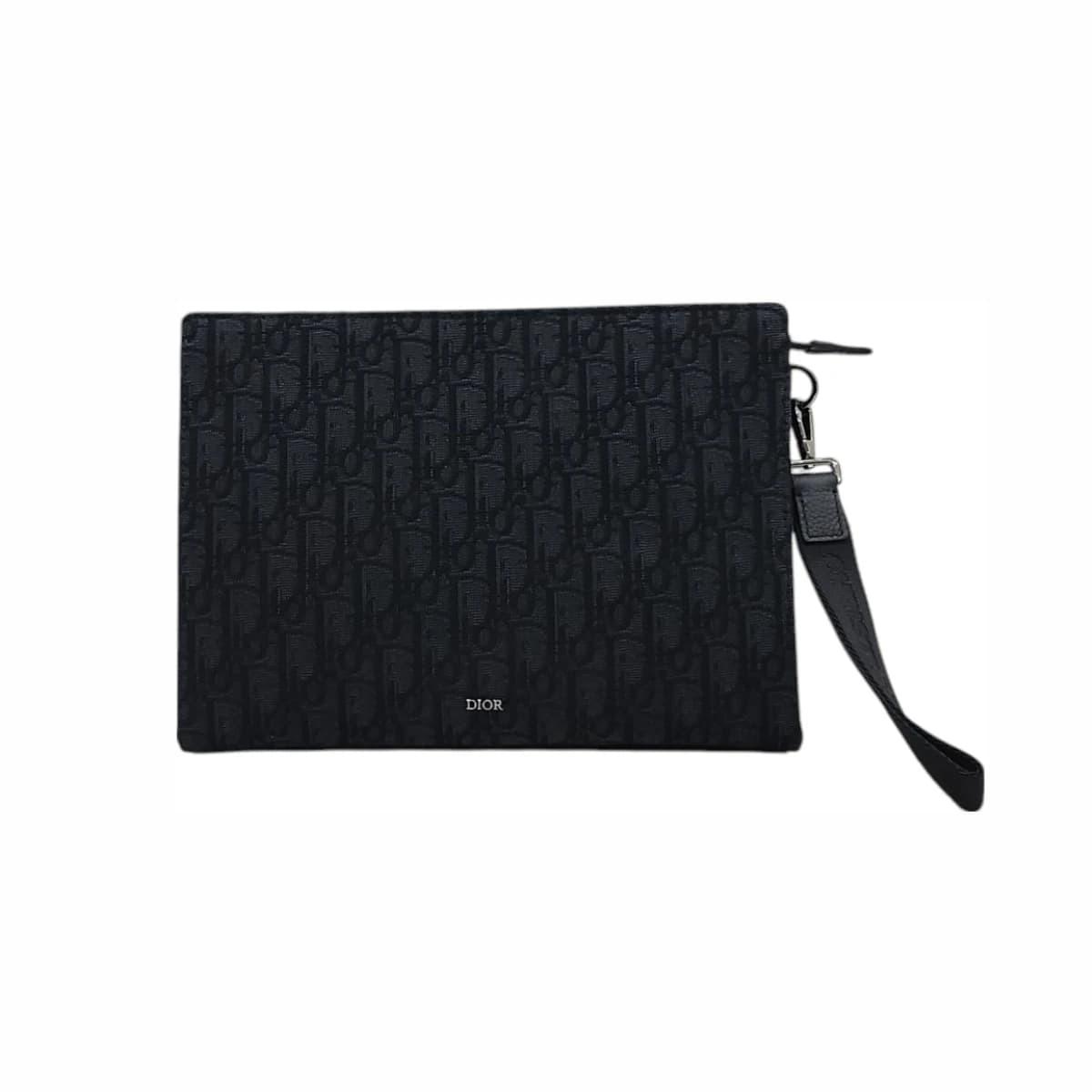 DIOR 디올 A5 오블리크 자카드 스트랩 클러치