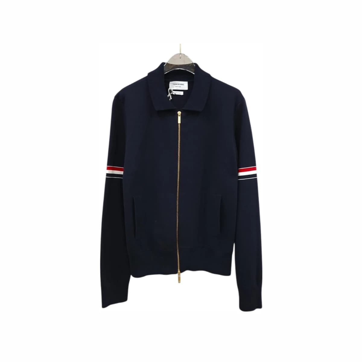 THOM BROWNE 톰브라운 밀라노 스티치 암밴드 집업 1
