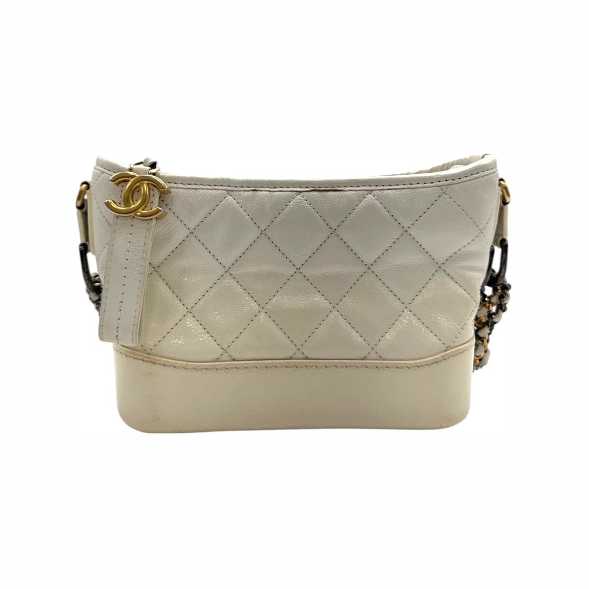 CHANEL 샤넬 가브리엘 호보백 스몰 25번대 화이트