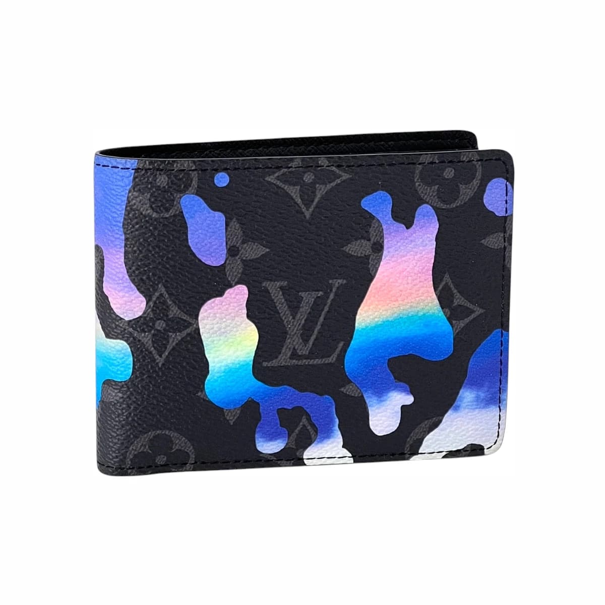 LOUIS VUITTON 루이비통 멀티플 월렛 선라이즈 모노그램 이클립스 반지갑