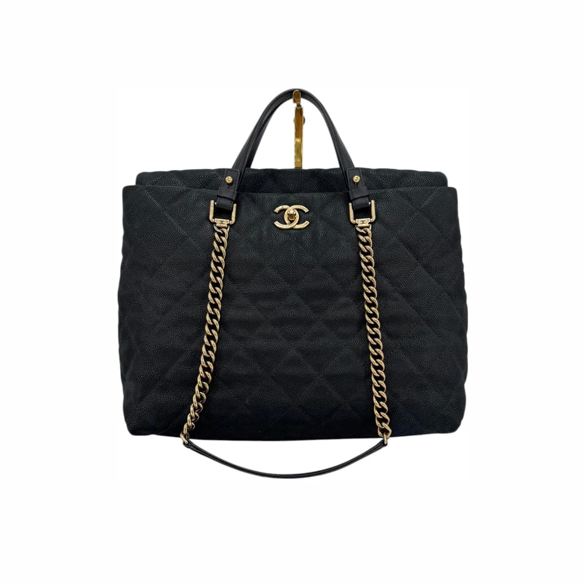 CHANEL 샤넬 캐비어 시즌 숄더백 & 토트백 블랙