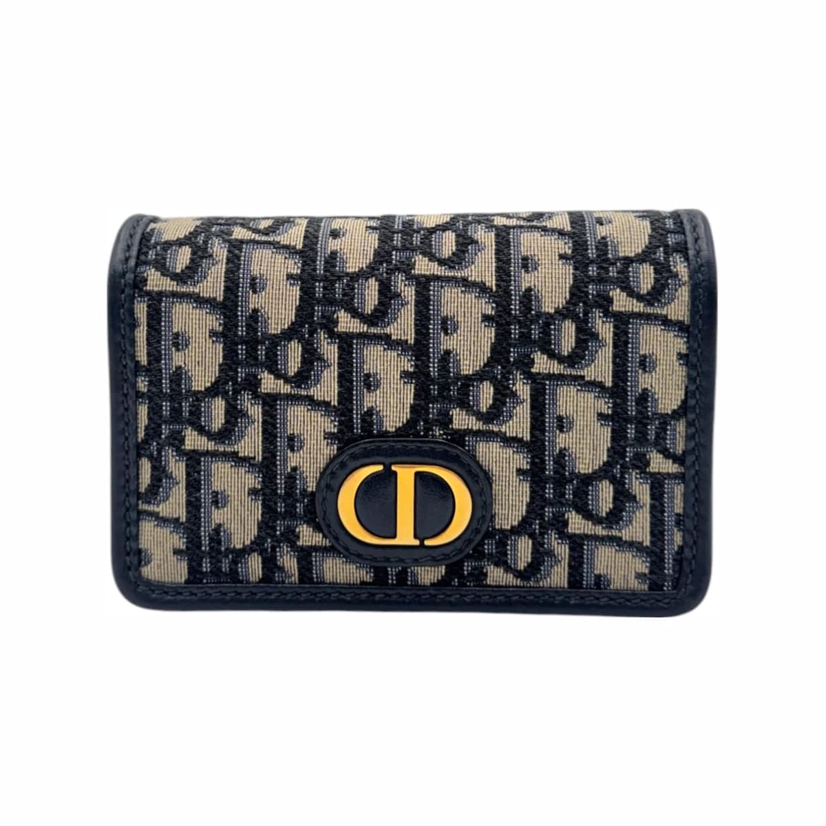 DIOR 디올 오블리크 자가드 몽테인 30 나노 파우치 체인 크로스백 오블리크 캔버스