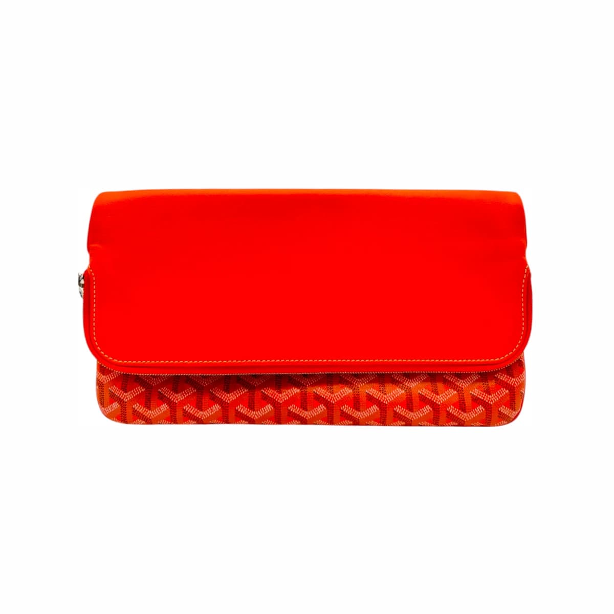 GOYARD 고야드 오렌지 생마리 MM 클러치백 가죽