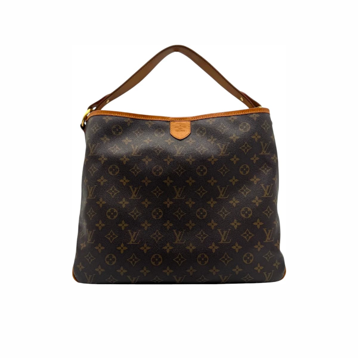 LOUIS VUITTON 루이비통 모노그램 캔버스 딜라이트풀 MM 숄더백 브라운