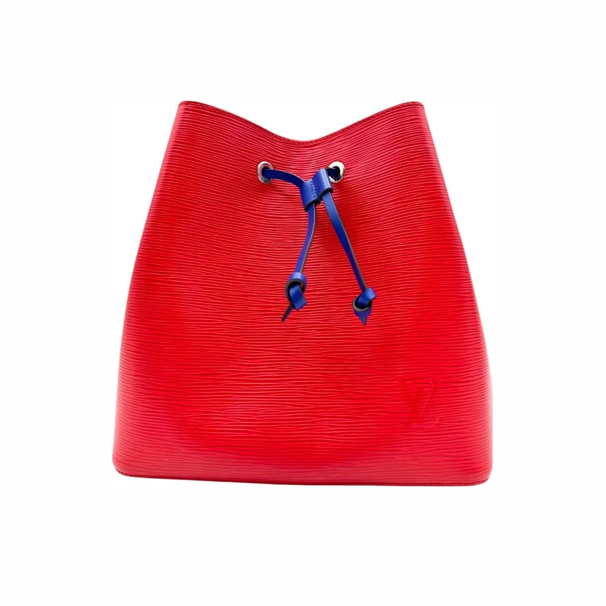 LOUIS VUITTON 루이비통 레드 블루 에삐 네오노에 버킷백