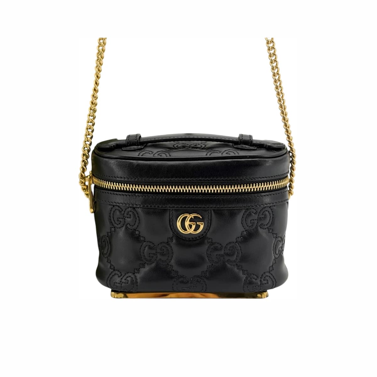 GUCCI 구찌 GG 마틀라세 탑 핸들 미니 체인백