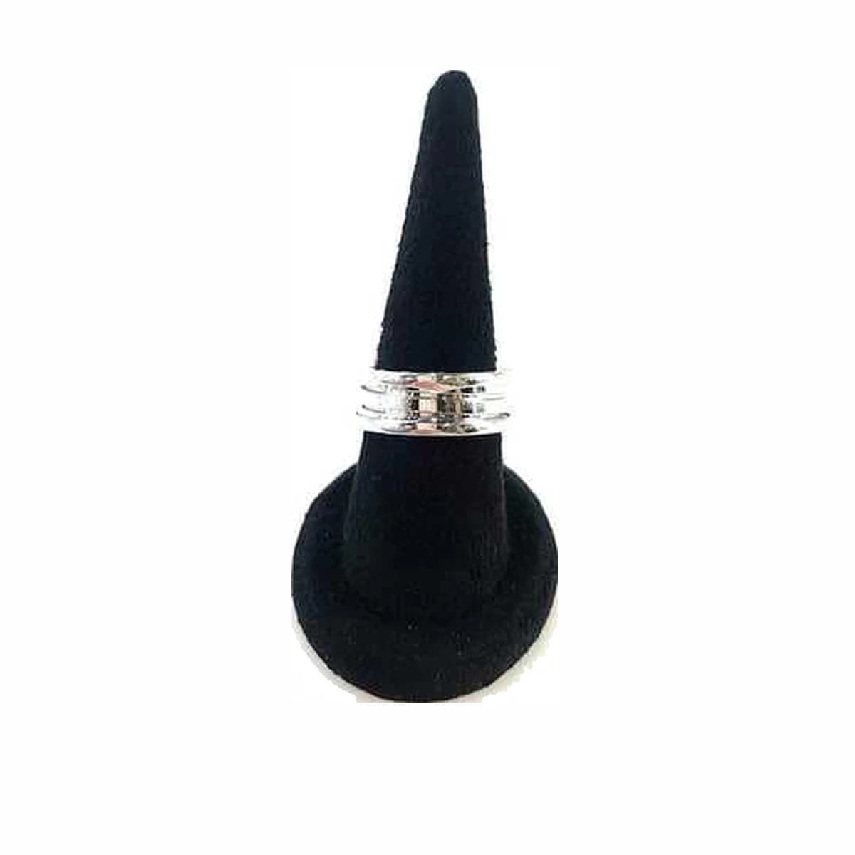 BVLGARI 불가리 비제로원 3밴드 화이트 골드 반지