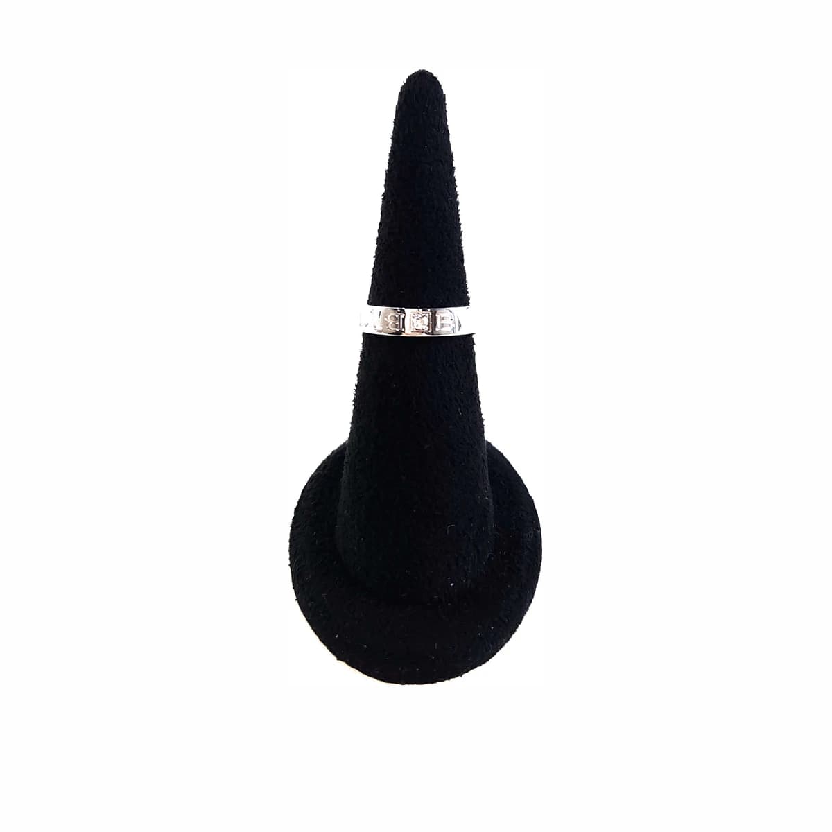 BVLGARI 불가리 비제로원 BB 화이트 골드 다이아 반지