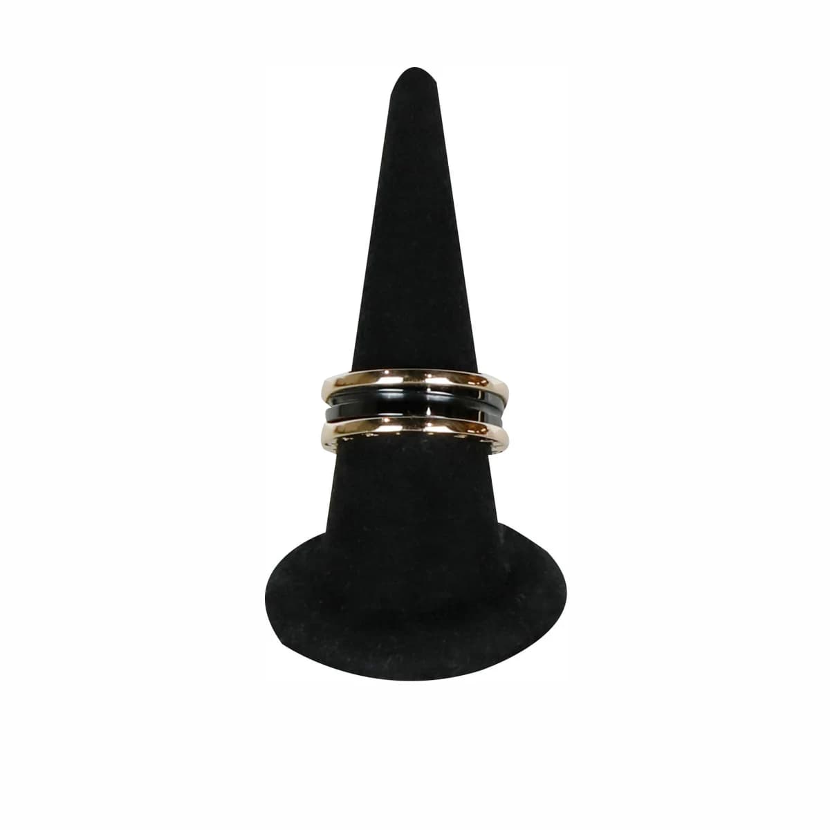 BVLGARI 불가리 세라믹 비제로원 2밴드 반지