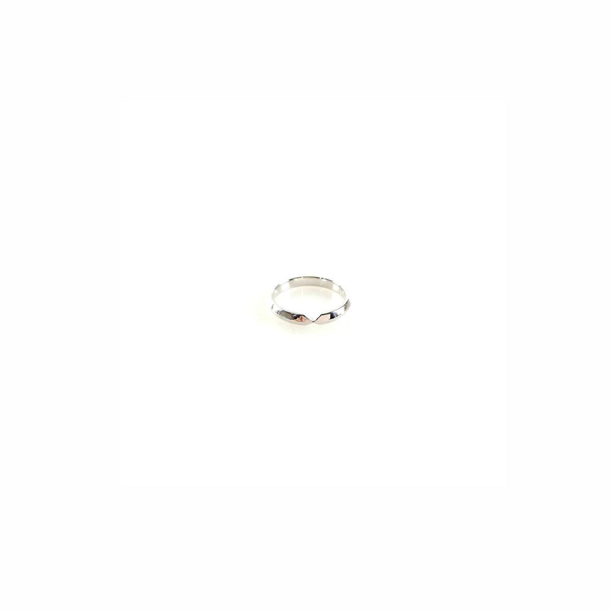 TIFFANY & CO. 티파니 앤 코 플래티늄 네스팅 내로우 반지