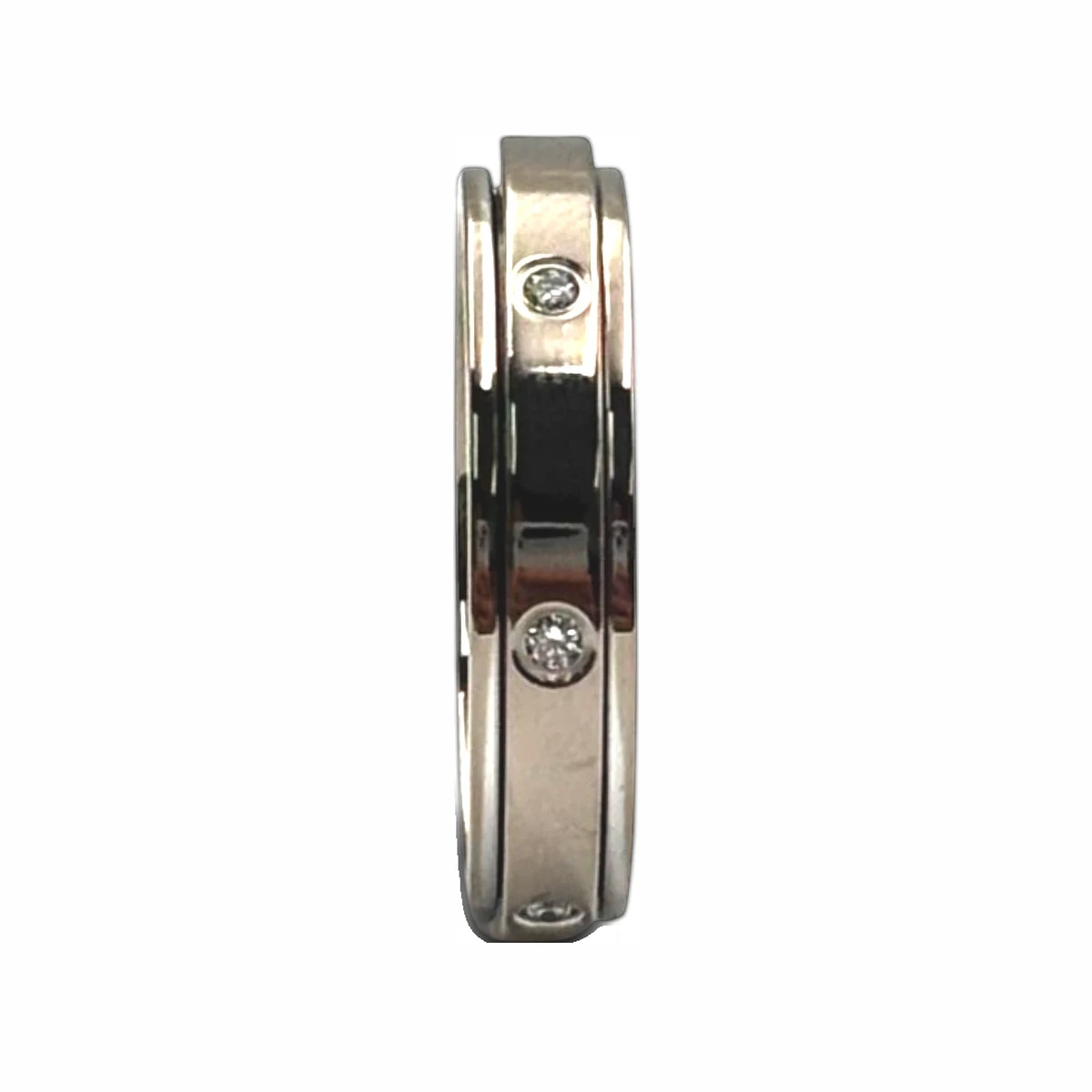 PIAGET 피아제 18K 화이트 골드 다이아 7P 포제션 링 61호 18K 옐로골드