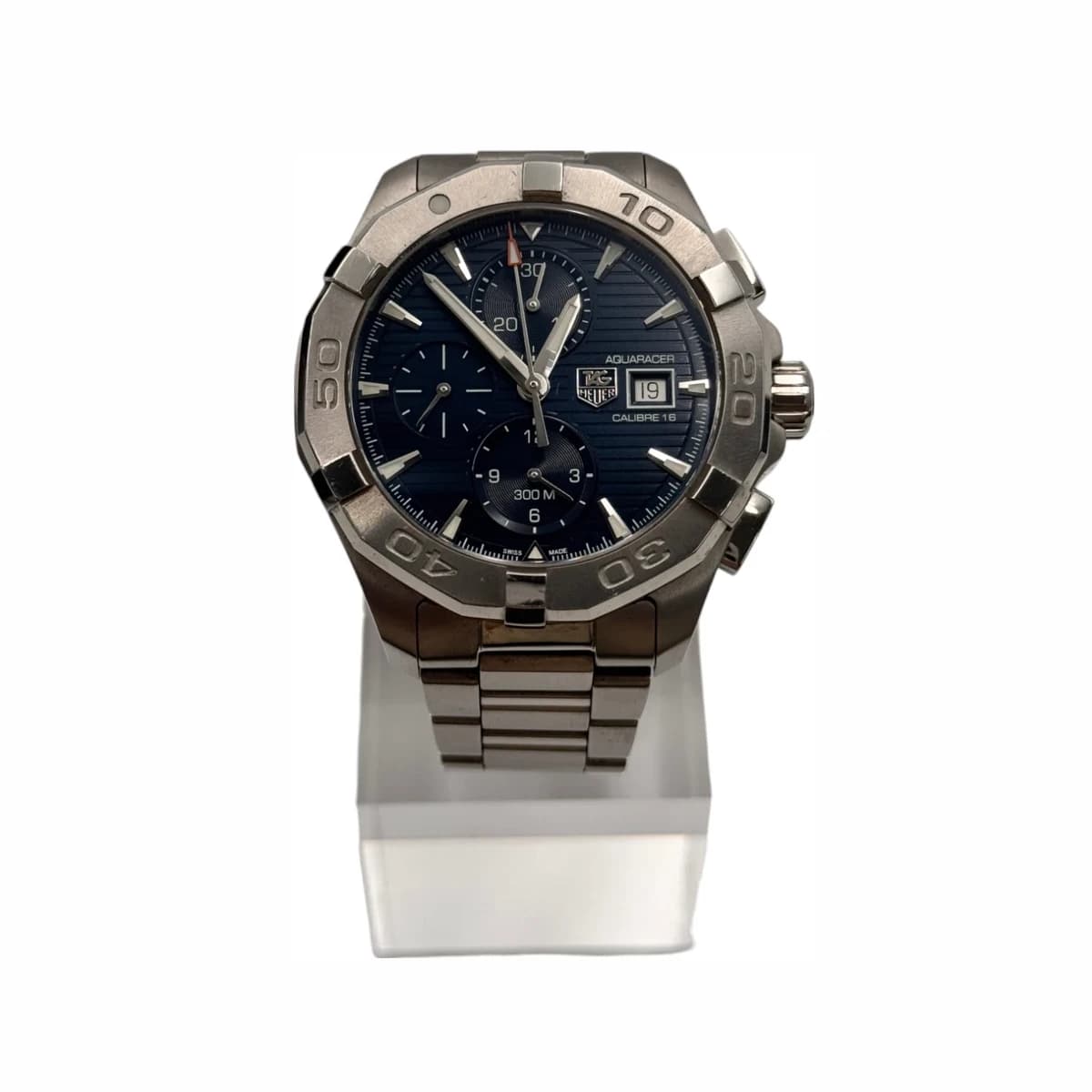 TAG HEUER 태그호이어 청판 아쿠아레이서 300스틸 시계 43mm