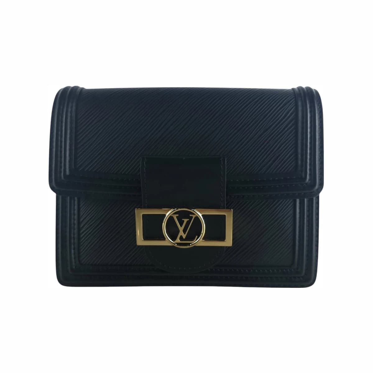 LOUIS VUITTON 루이비통 에삐 도핀 미니 숄더백 블랙