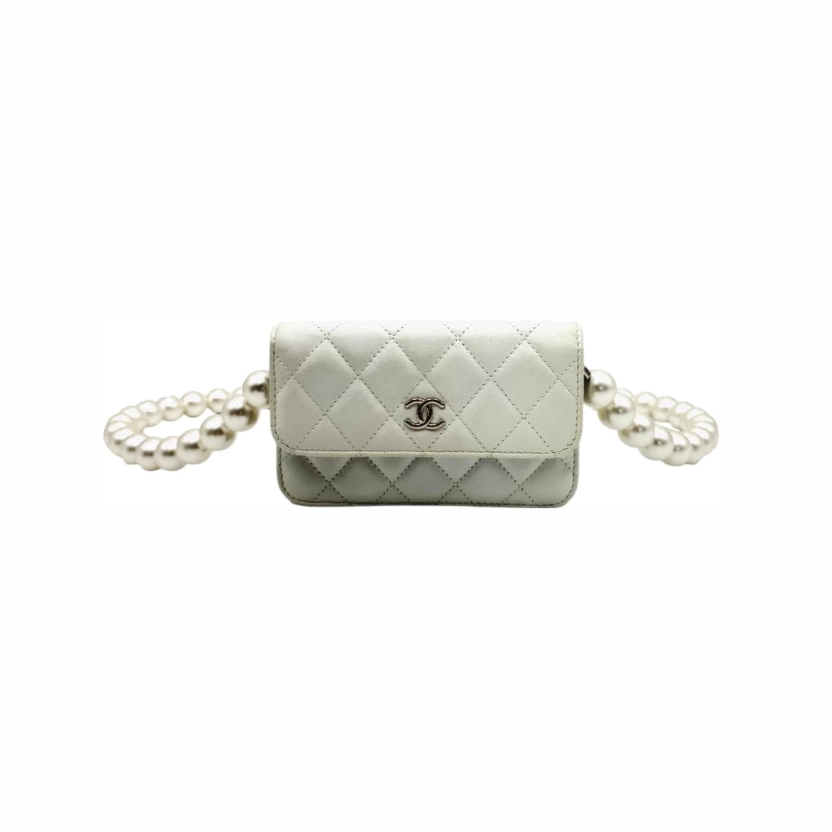 CHANEL 샤넬 클래식 진주 미니 WOC 숄더백 31번대