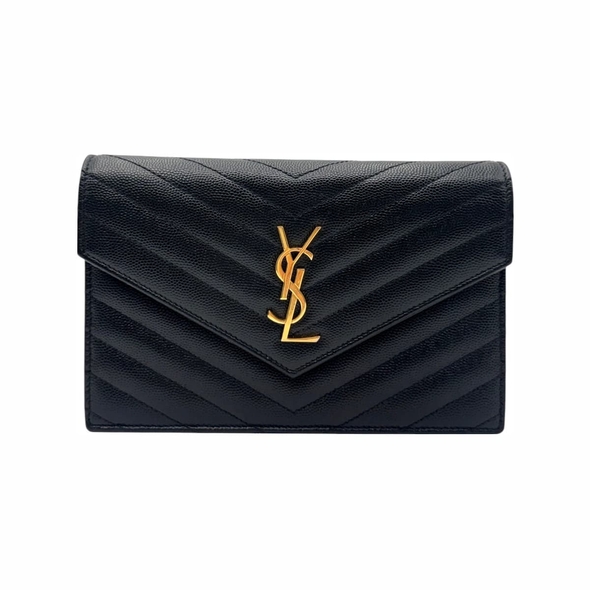 SAINT LAURENT 생로랑 모노그램 엔벨로프 체인 크로스백