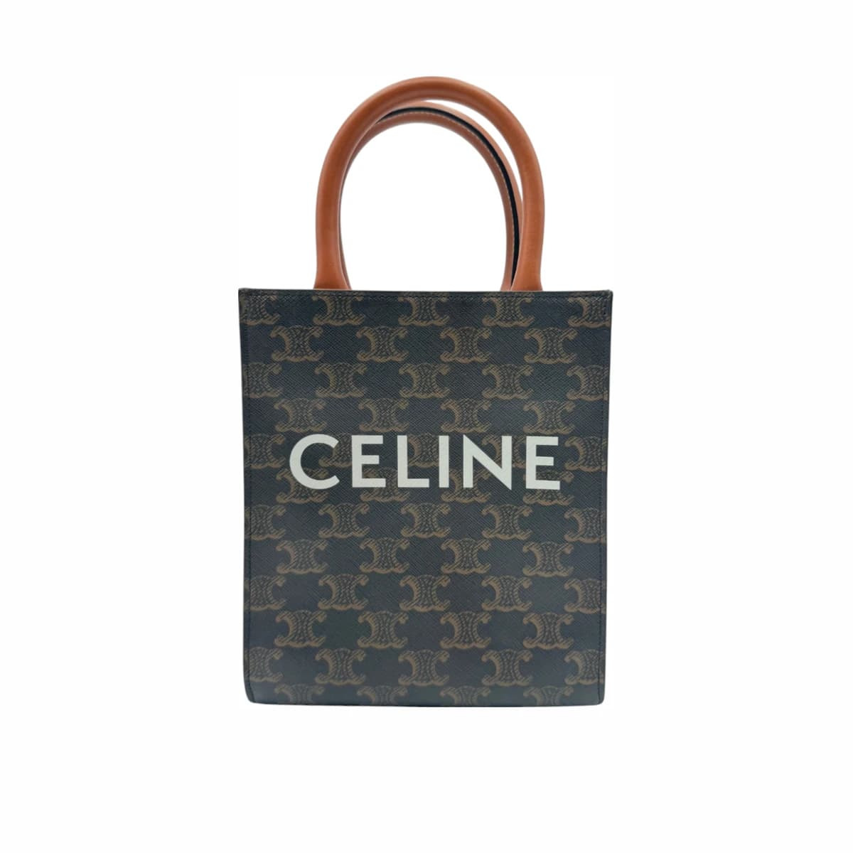 CELINE 셀린느 트리오페 카바스 버티컬 미니 토트백