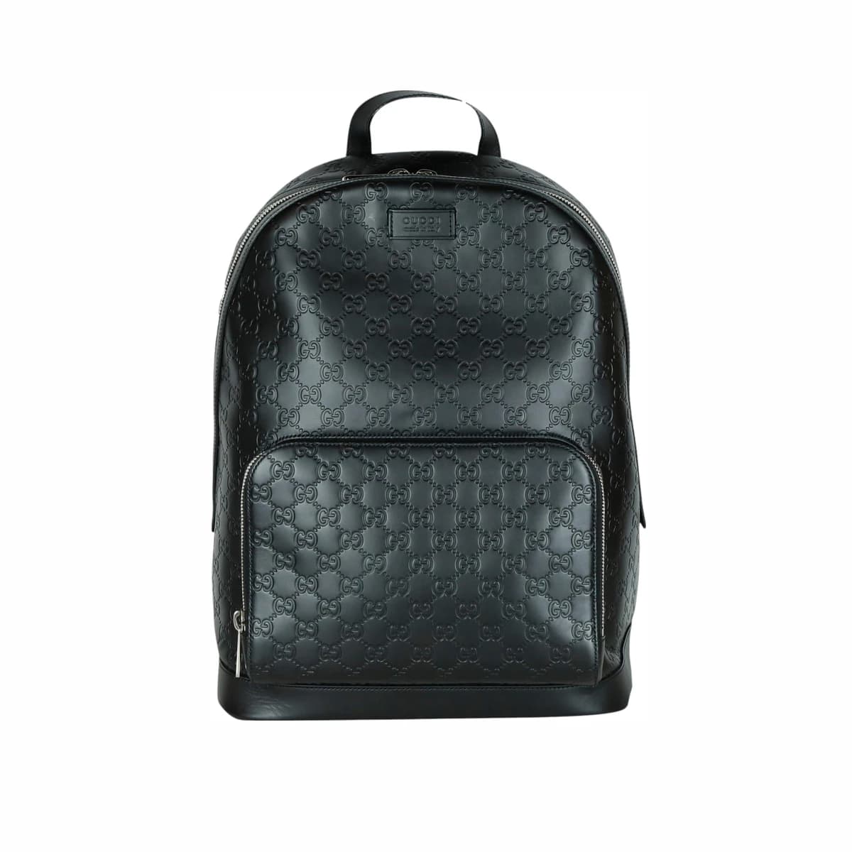 GUCCI 구찌 GG 시마 가죽 백팩 OS 블랙