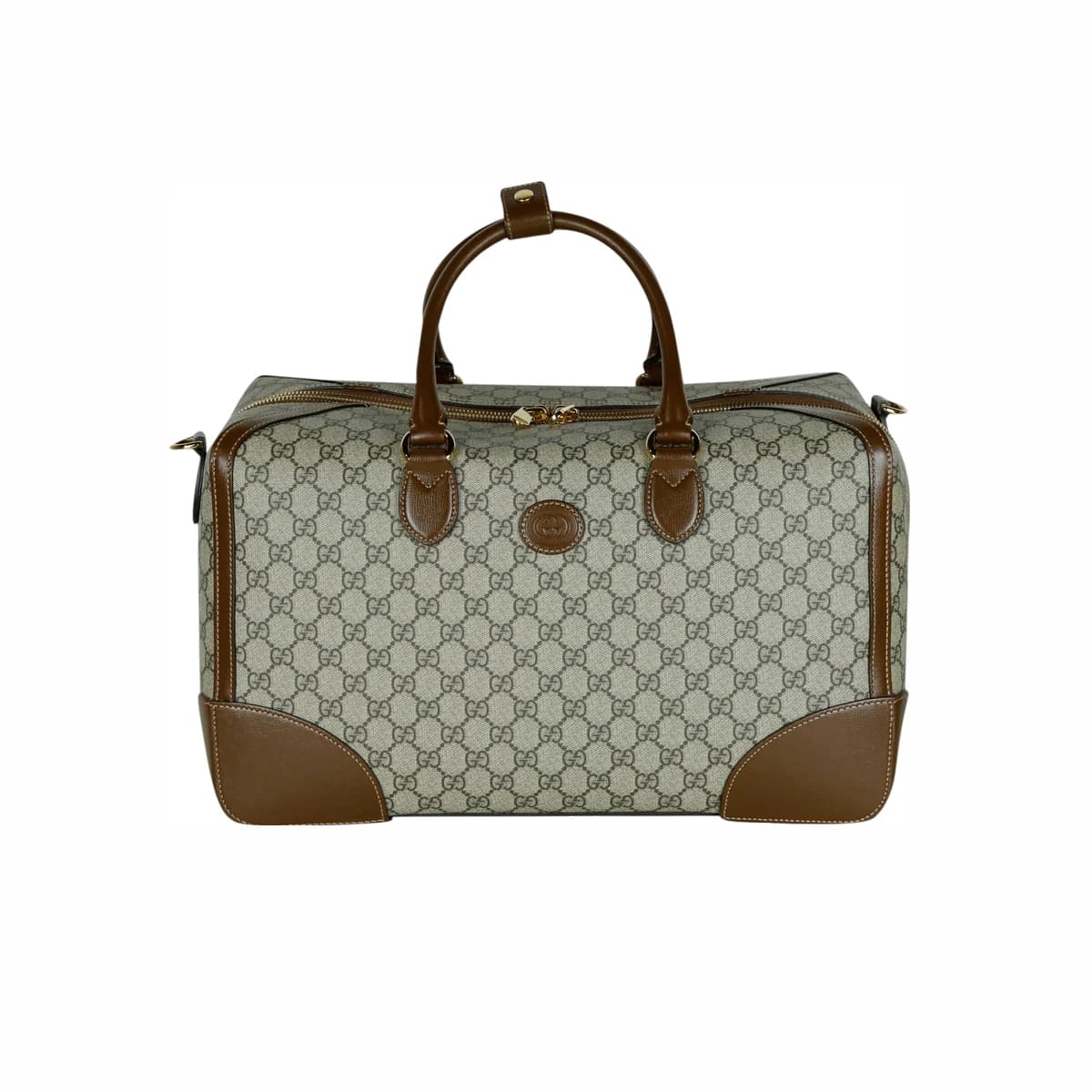 GUCCI 구찌 인터로킹 수프림 더플 보스턴백 OS
