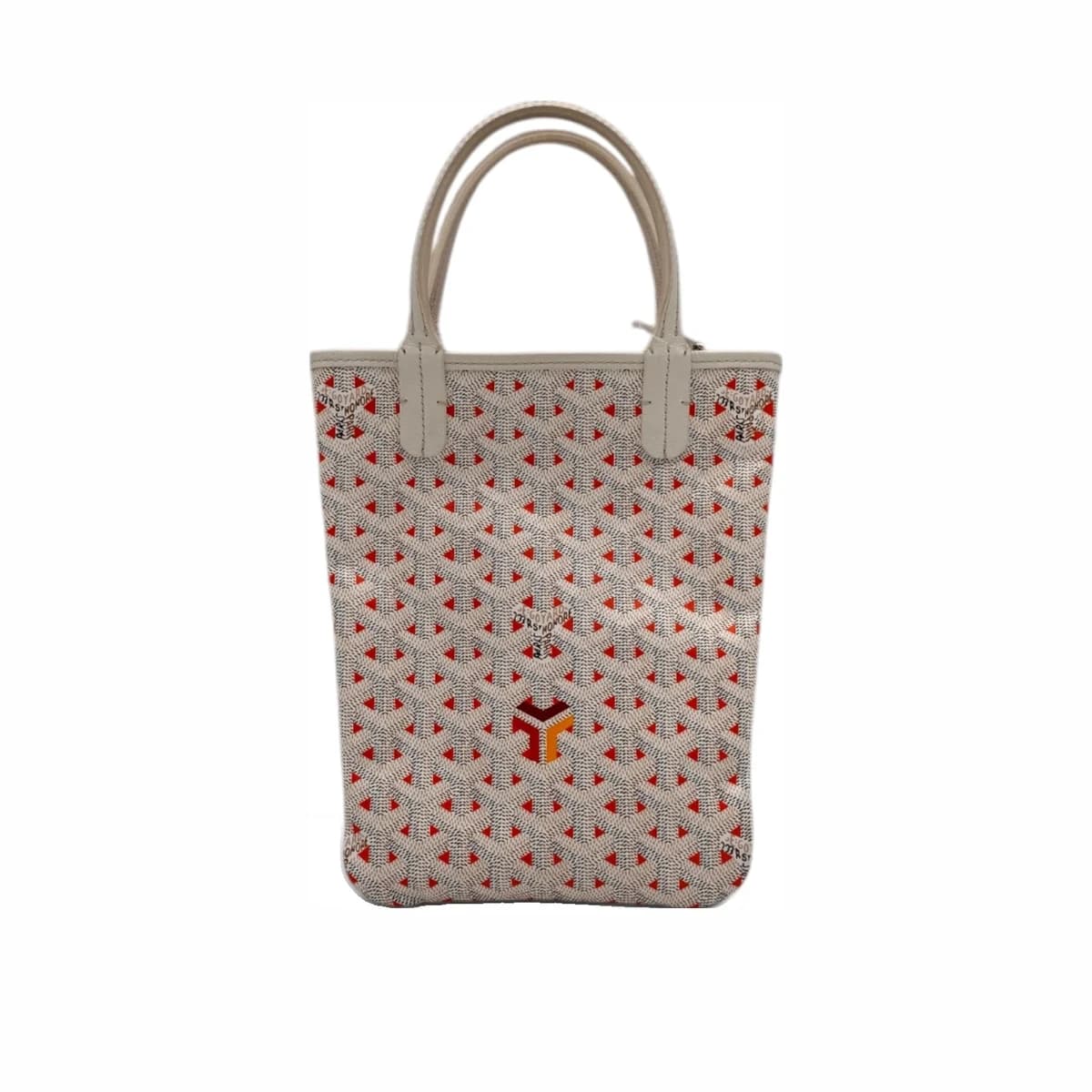 GOYARD 고야드 포아티에 PM 스페셜 오렌지 토트백