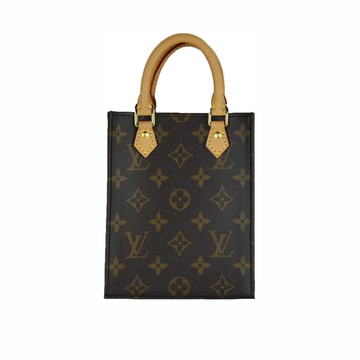 LOUIS VUITTON 루이비통 모노그램 쁘띠 삭 플라 토트백 OS