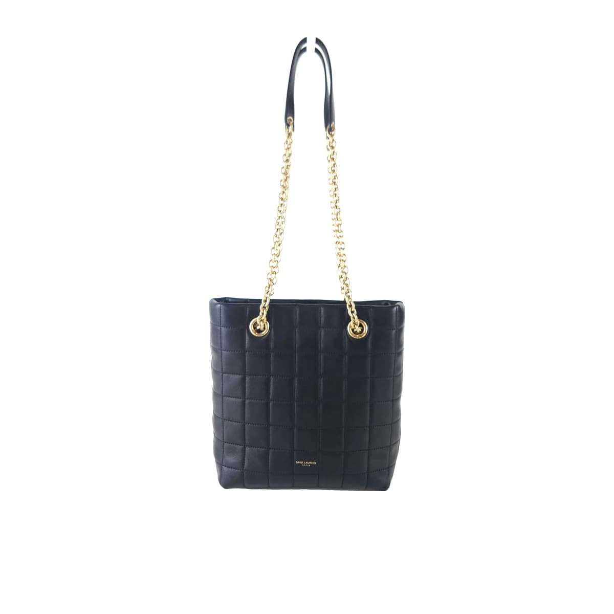 SAINT LAURENT 생로랑 쇼핑 숄더백 미니 블랙