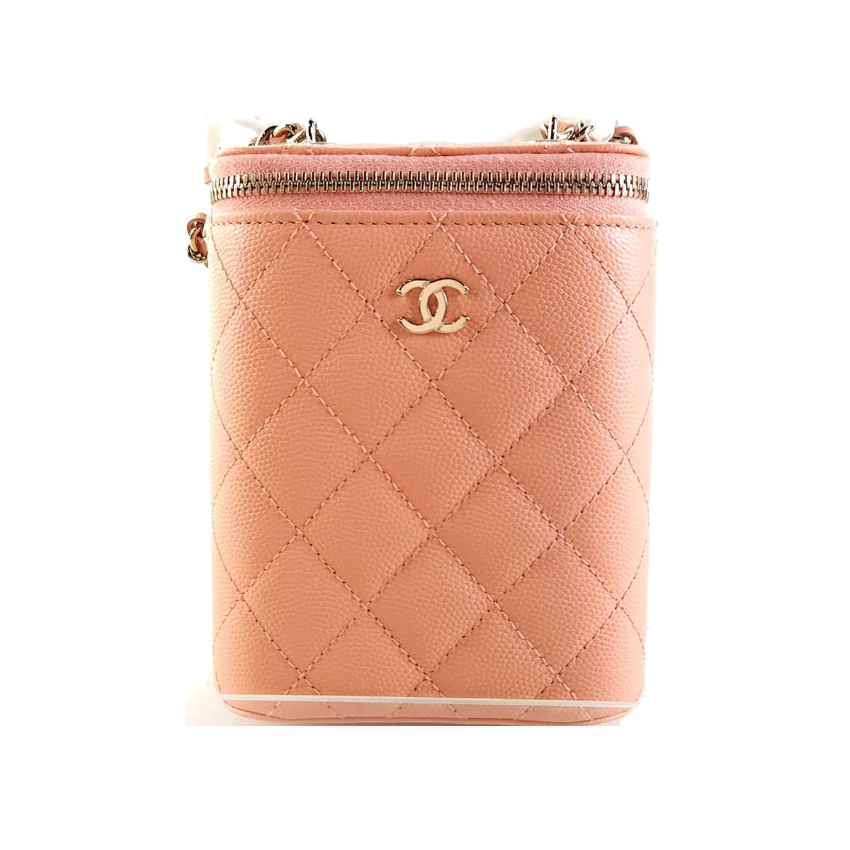 CHANEL 샤넬 캐비어 코스메틱 베니티 크로스백 미니